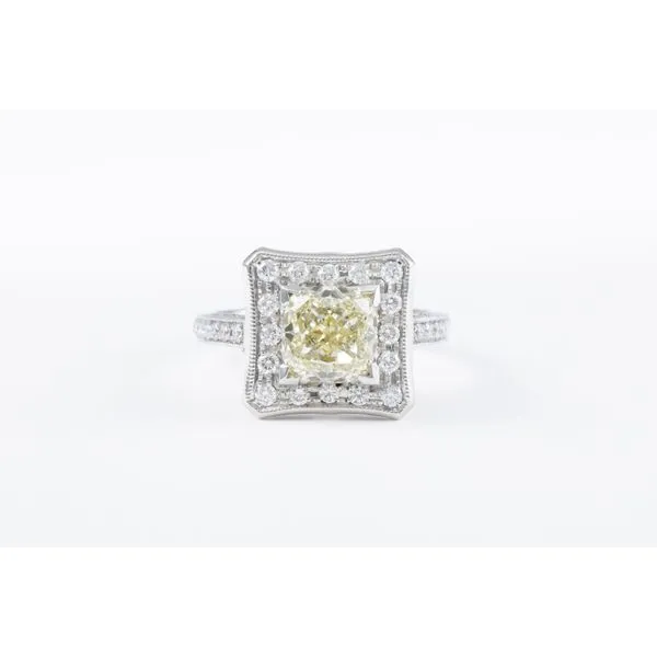 Cushion Cut Diamond Engagement Ring Bashinski Fine Gems & Jewelry, Inc Macon, GA