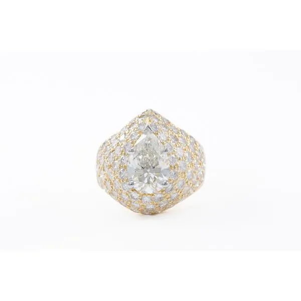 Pear Shaped Diamond Engagement Ring Bashinski Fine Gems & Jewelry, Inc Macon, GA