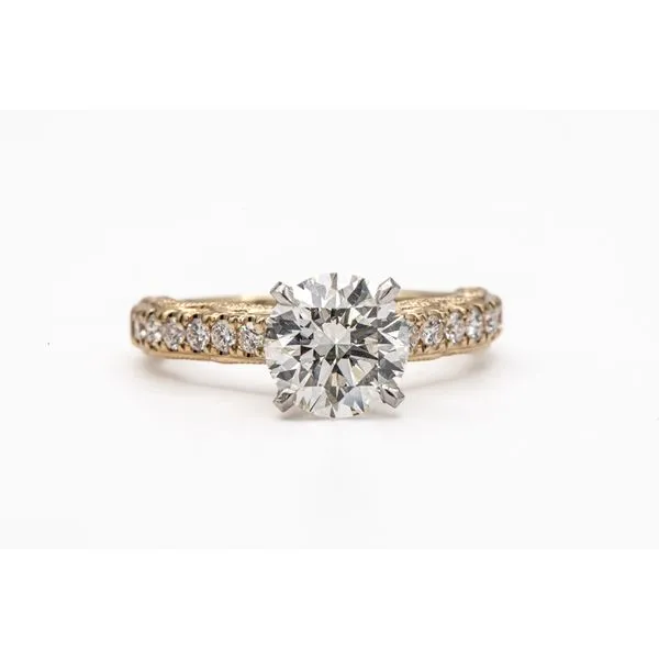 Round Brilliant Cut Diamond Engagement Ring Bashinski Fine Gems & Jewelry, Inc Macon, GA