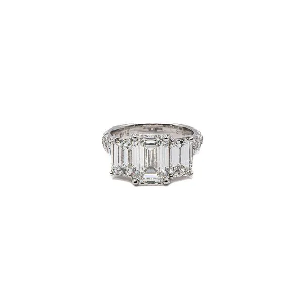 Emerald and Diamond Ring Bashinski Fine Gems & Jewelry, Inc Macon, GA