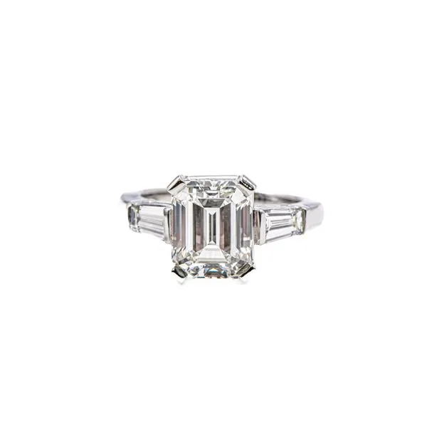 Emerald Cut Engagement Ring Bashinski Fine Gems & Jewelry, Inc Macon, GA