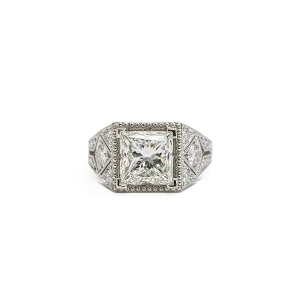 Princess Cut Diamond Engagement Ring Bashinski Fine Gems & Jewelry, Inc Macon, GA