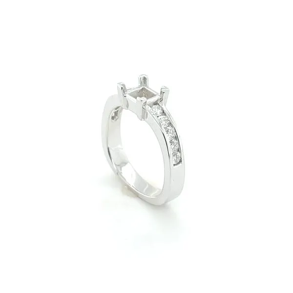 Diamond Semi-Mount Ring Image 2 Bashinski Fine Gems & Jewelry, Inc Macon, GA