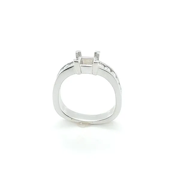 Diamond Semi-Mount Ring Image 3 Bashinski Fine Gems & Jewelry, Inc Macon, GA
