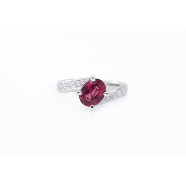 Pink Tourmaline and Diamond Ring Bashinski Fine Gems & Jewelry, Inc Macon, GA