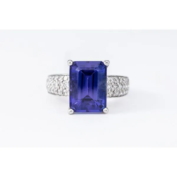 Tanzanite and Diamond Ring Bashinski Fine Gems & Jewelry, Inc Macon, GA