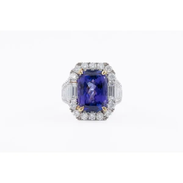 Tanzanite and Diamond Ring Bashinski Fine Gems & Jewelry, Inc Macon, GA