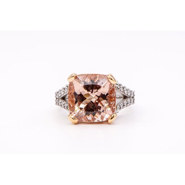 Morganite and Diamond Ring Bashinski Fine Gems & Jewelry, Inc Macon, GA