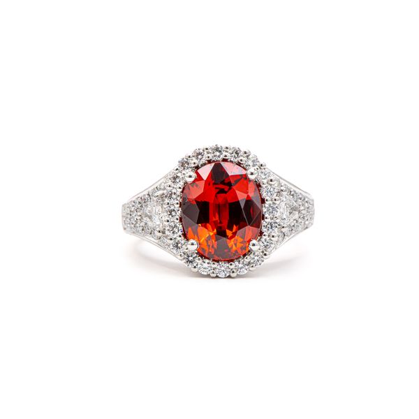 Garnet and Diamond Ring Bashinski Fine Gems & Jewelry, Inc Macon, GA
