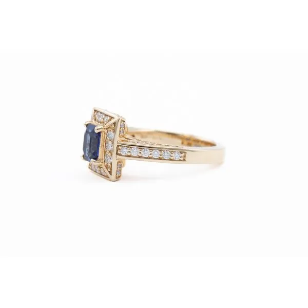Sapphire and Diamond Ring Image 2 Bashinski Fine Gems & Jewelry, Inc Macon, GA