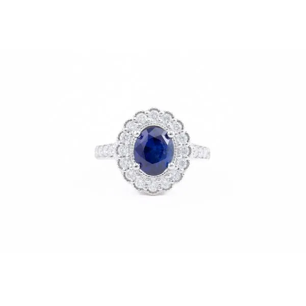 Sapphire and Diamond Ring Bashinski Fine Gems & Jewelry, Inc Macon, GA