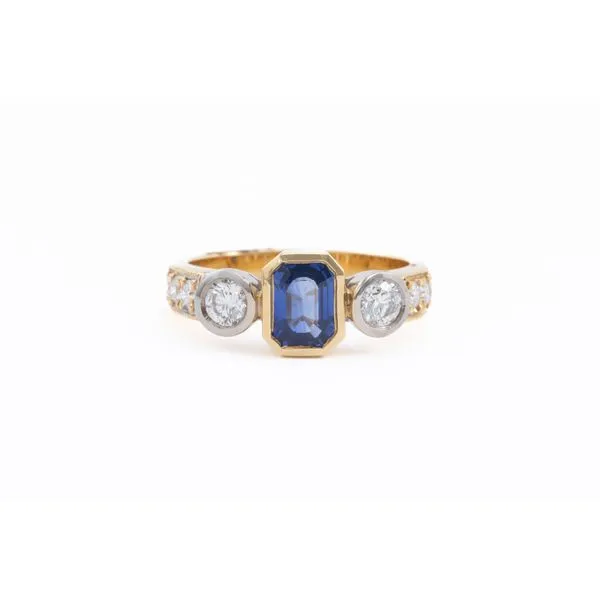 Sapphire and Diamond Ring Bashinski Fine Gems & Jewelry, Inc Macon, GA