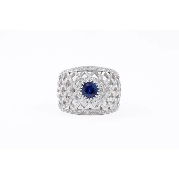 Sapphire and Diamond Ring Bashinski Fine Gems & Jewelry, Inc Macon, GA