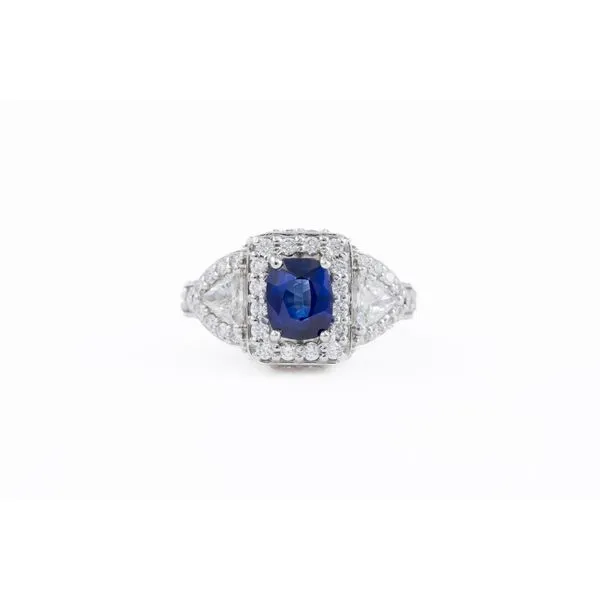 Sapphire and Diamond Ring Bashinski Fine Gems & Jewelry, Inc Macon, GA
