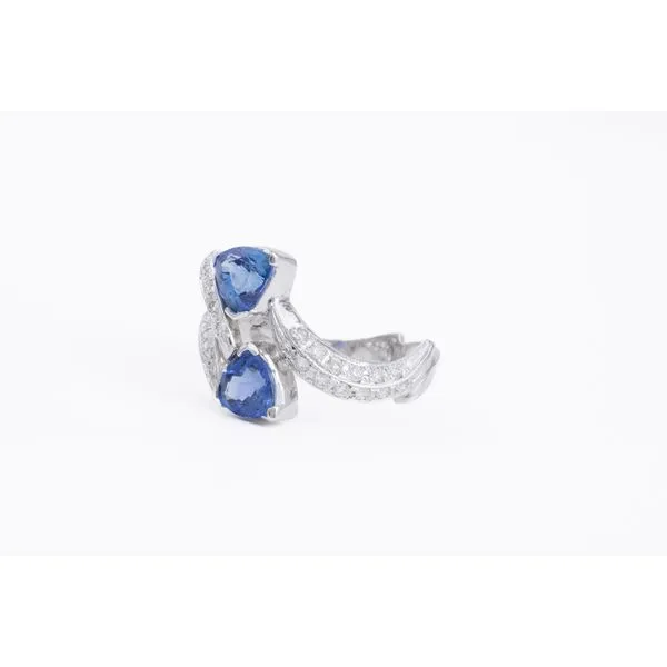 Sapphire and Diamond Ring Image 2 Bashinski Fine Gems & Jewelry, Inc Macon, GA