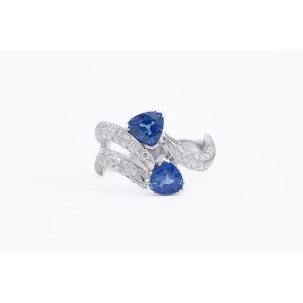 Sapphire and Diamond Ring Bashinski Fine Gems & Jewelry, Inc Macon, GA