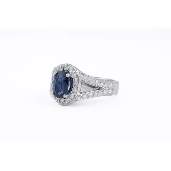 Sapphire and Diamond Ring Image 2 Bashinski Fine Gems & Jewelry, Inc Macon, GA