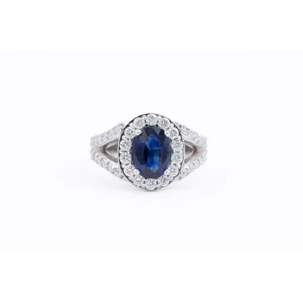 Sapphire and Diamond Ring Bashinski Fine Gems & Jewelry, Inc Macon, GA