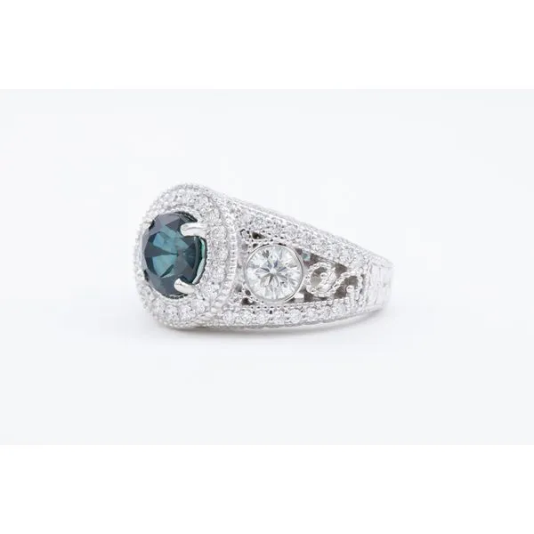 Sapphire and Diamond Ring Image 2 Bashinski Fine Gems & Jewelry, Inc Macon, GA