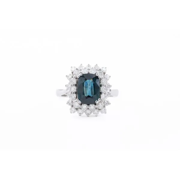 Sapphire and Diamond Ring Bashinski Fine Gems & Jewelry, Inc Macon, GA