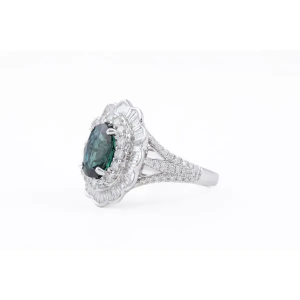Sapphire and Diamond Ring Image 2 Bashinski Fine Gems & Jewelry, Inc Macon, GA