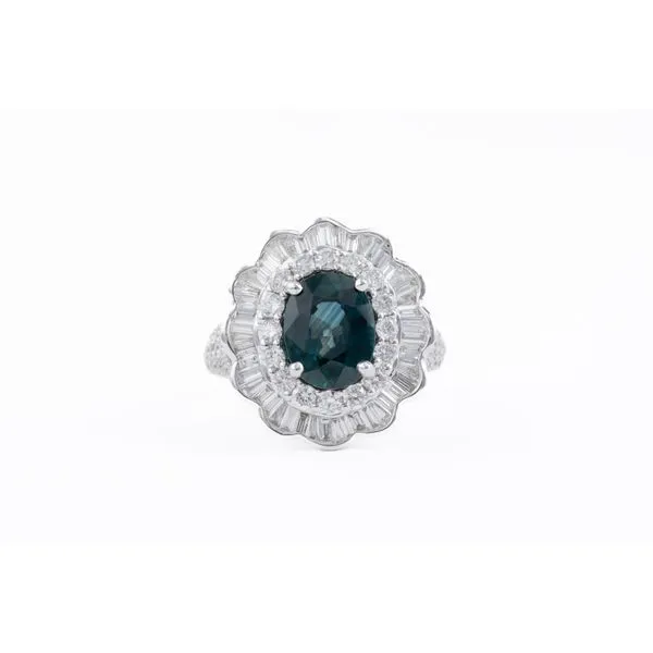 Sapphire and Diamond Ring Bashinski Fine Gems & Jewelry, Inc Macon, GA