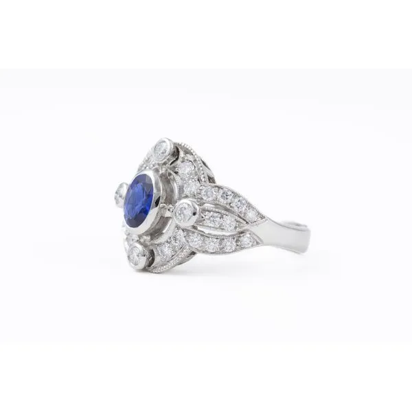 Sapphire and Diamond Ring Image 2 Bashinski Fine Gems & Jewelry, Inc Macon, GA