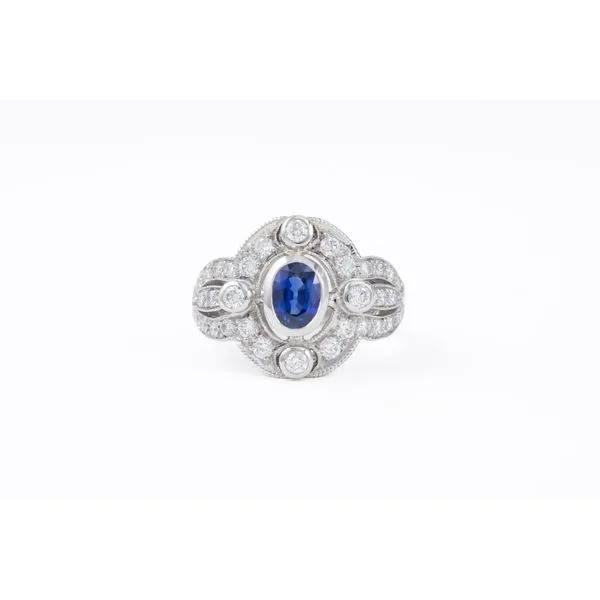 Sapphire and Diamond Ring Bashinski Fine Gems & Jewelry, Inc Macon, GA