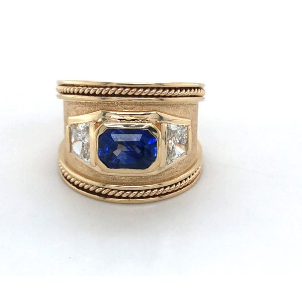 Sapphire and Diamond Ring Bashinski Fine Gems & Jewelry, Inc Macon, GA