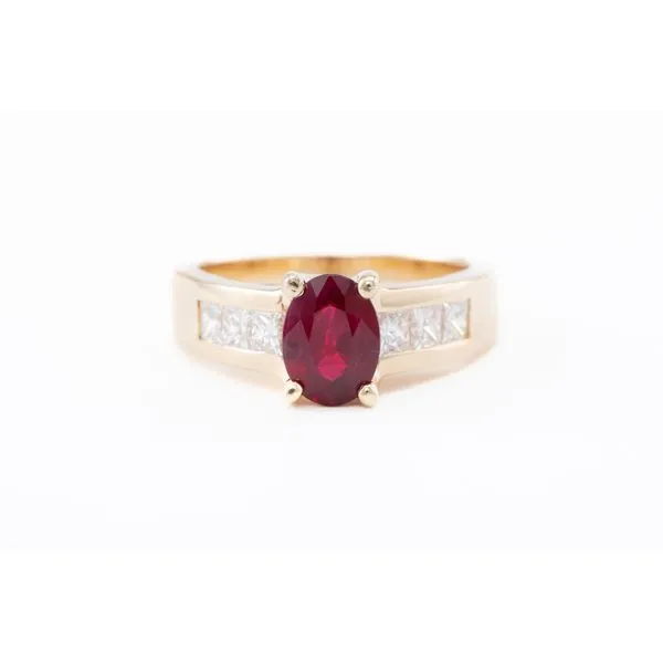 Ruby and Diamond Ring Bashinski Fine Gems & Jewelry, Inc Macon, GA