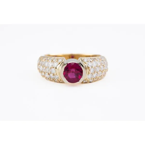 Ruby and Diamond Ring Bashinski Fine Gems & Jewelry, Inc Macon, GA