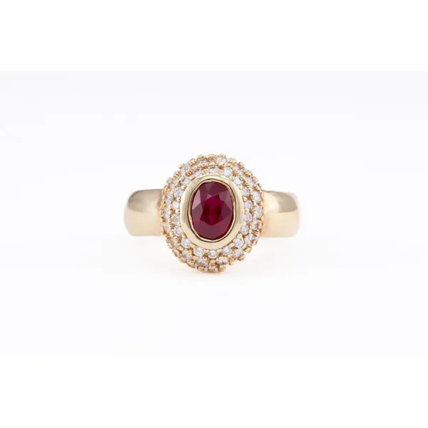 Ruby and Diamond Ring Bashinski Fine Gems & Jewelry, Inc Macon, GA