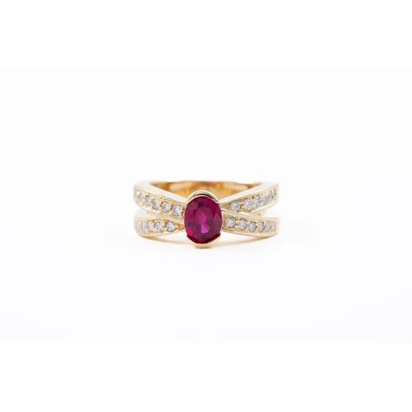 Ruby and Diamond Ring Bashinski Fine Gems & Jewelry, Inc Macon, GA