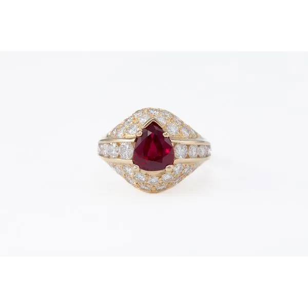 Ruby and Diamond Ring Bashinski Fine Gems & Jewelry, Inc Macon, GA