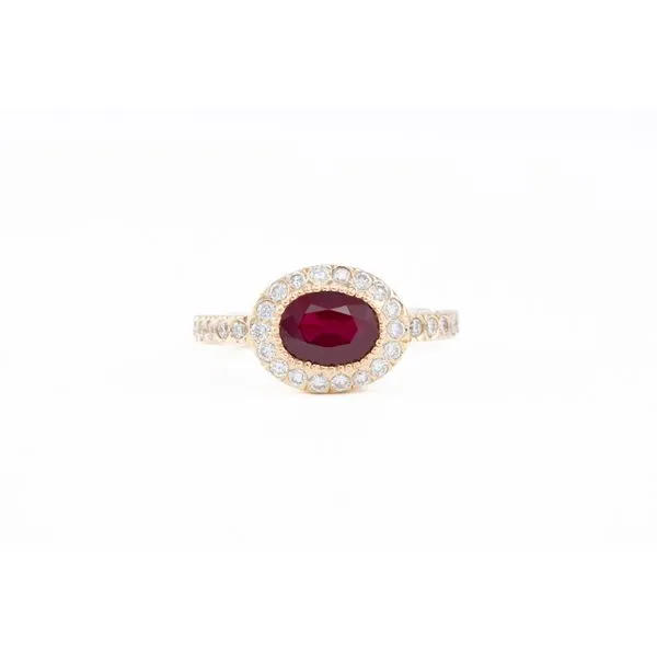 Ruby and Diamond Ring Bashinski Fine Gems & Jewelry, Inc Macon, GA