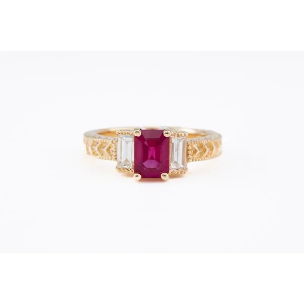 Ruby and Diamond Ring Bashinski Fine Gems & Jewelry, Inc Macon, GA