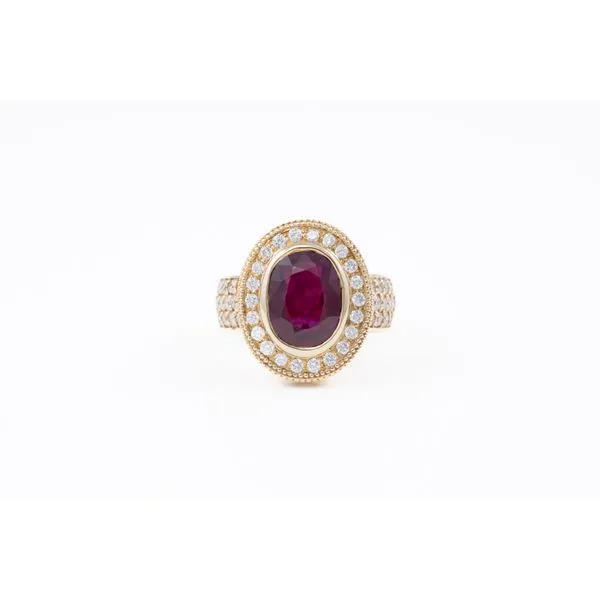 Ruby and Diamond Ring Bashinski Fine Gems & Jewelry, Inc Macon, GA