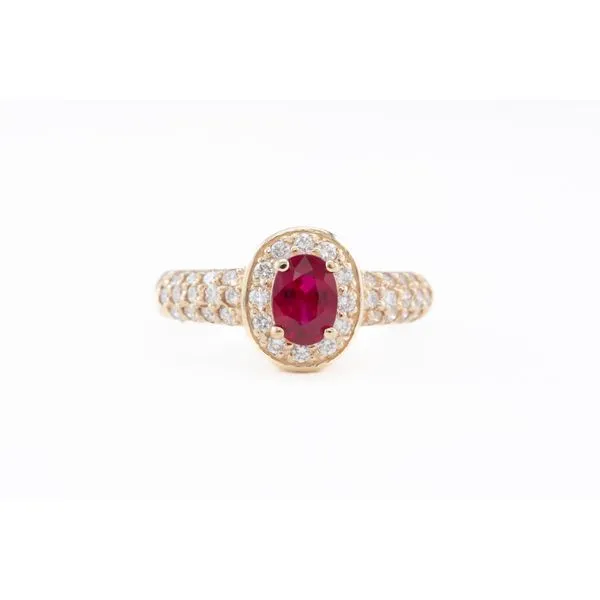 Ruby and Diamond Ring Bashinski Fine Gems & Jewelry, Inc Macon, GA