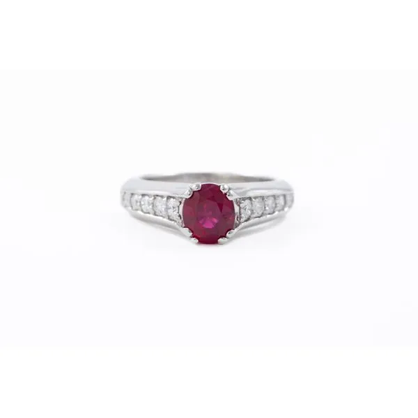 Ruby and Diamond Ring Bashinski Fine Gems & Jewelry, Inc Macon, GA