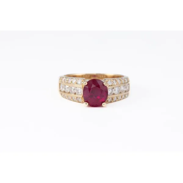 Ruby and Diamond Ring Bashinski Fine Gems & Jewelry, Inc Macon, GA