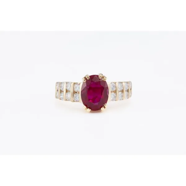 Ruby and Diamond Ring Bashinski Fine Gems & Jewelry, Inc Macon, GA