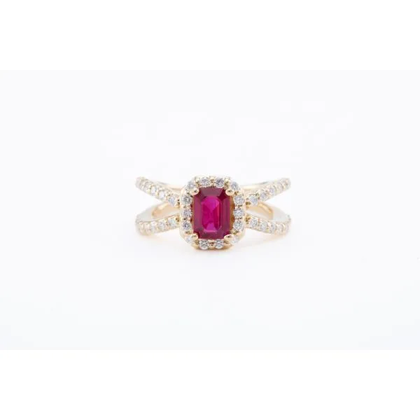 Ruby and Diamond Ring Bashinski Fine Gems & Jewelry, Inc Macon, GA