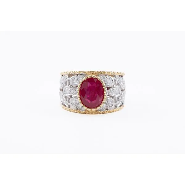 Ruby and Diamond Ring Bashinski Fine Gems & Jewelry, Inc Macon, GA