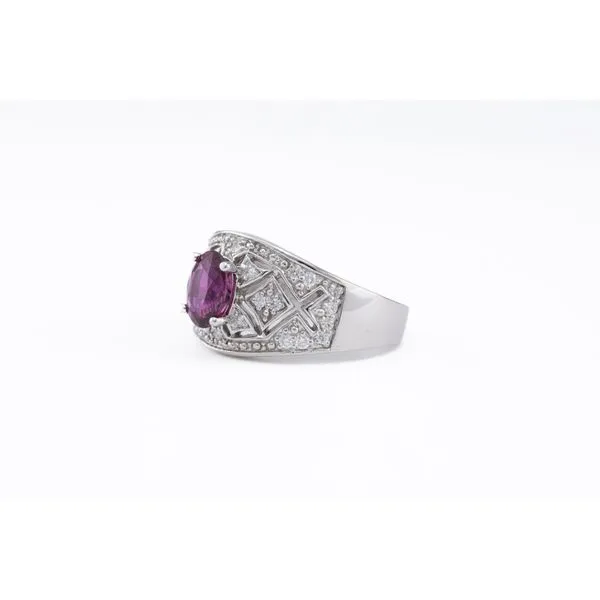 Ruby and Diamond Ring Image 2 Bashinski Fine Gems & Jewelry, Inc Macon, GA