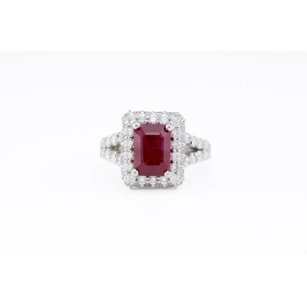 Ruby and Diamond Ring Bashinski Fine Gems & Jewelry, Inc Macon, GA