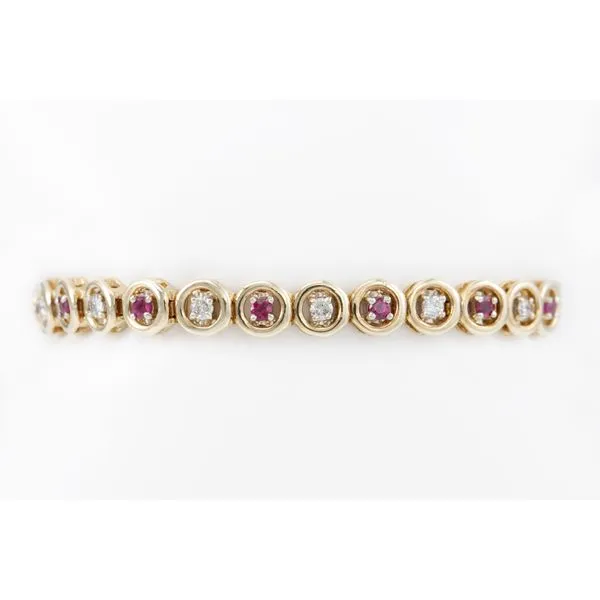 Ruby and Diamond Bracelet Bashinski Fine Gems & Jewelry, Inc Macon, GA