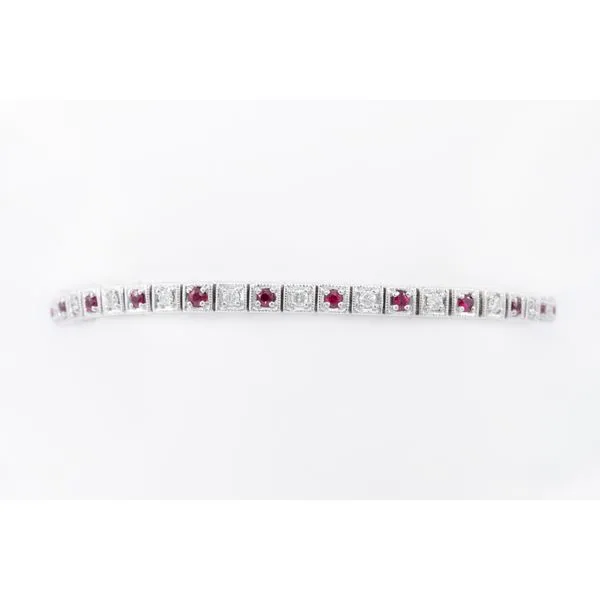 Ruby and Diamond Bracelet Bashinski Fine Gems & Jewelry, Inc Macon, GA