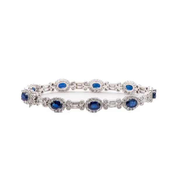 Sapphire and Diamond Bracelet Bashinski Fine Gems & Jewelry, Inc Macon, GA