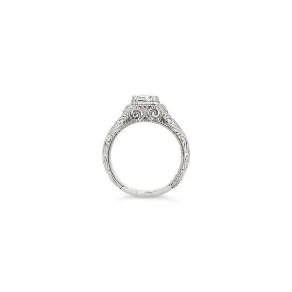 Vintage Filigree Engagement Ring thumb image 2