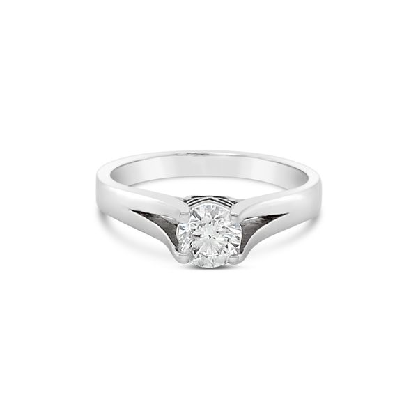 Classic Solitaire Diamond Engagement Ring Baxter's Fine Jewelry Warwick, RI